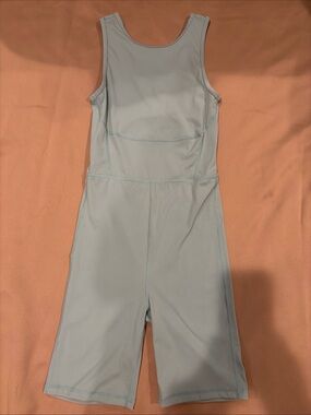 Runsie Romper Athleisure Seafoam Noize One Peice Workout Yoga Gym Pilates Shorts
